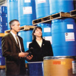 Expert staff, adaptability a formula for success Hank DeWolf, president and CEO of DeWolf Chemical,with Gretchen Anthony, vp of operations.