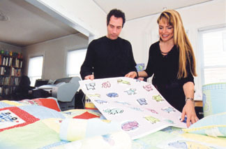 Jeff Stock and Jenny Faw of Jenny and Jeff Designs Inc. Jeff Stock and Jenny Faw of Jenny and Jeff Designs Inc.