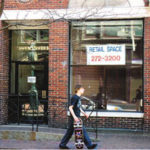 This Westminster Street storefront is one of many inDowncity without tenants.