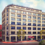 Luxury living An artist's rendering of the Palmer Block building tobe known as The Cosmopolitan.