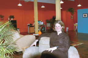 Ann-Marie Harrington, founder of Embolden Design. Ann-Marie Harrington, founder of Embolden Design.