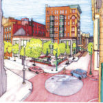 Boutique hotel aims to revitalize Downcity An artist's rendering of The Hotel Providence.