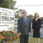 North Attleboro funeral home expanding Dyer-Lake Funeral Home Director Timothy R. Nay withSusan Hagarty, family records manager.