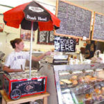 Picnic Basket serves up sandwiches and more Robin Dwyer, an employer at The Picnic Basket, fillsa deli order at the Narragansett business.