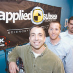 Left to right: Don Goulart, Jim Jaworski andMichael R. Lombardi of applied subsea technologies