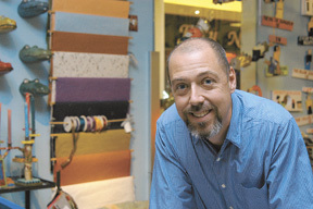 David Riordan and his wife own Oop!, a contemporarygift store offering unique gifts. David Riordan and his wife own Oop!, a contemporary<br>gift store offering unique gifts.