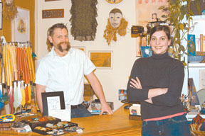 Asher and Erin Schofield have a community focus<br>when running their business.