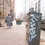 Downtown improvement focus of petition drive Graffiti is one gripe downtown business owners havein Providence.