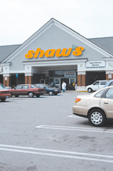 A Shaw's Supermarket in Warwick. A Shaw's Supermarket in Warwick.