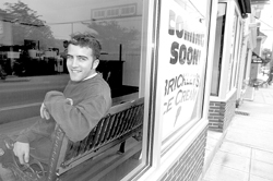 Brenden Brophy at Brickley's Ice Cream new Wakefield location. Brenden Brophy at Brickley's Ice Cream new Wakefield location.