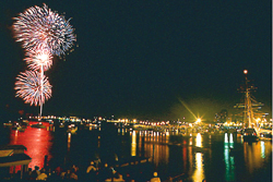 Like in past years, this year's Fall River Celebrates America Festival, Aug. 5 to 8, will feature a fireworks display. Like in past years, this year's Fall River Celebrates America Festival, Aug. 5 to 8, will feature a fireworks display.