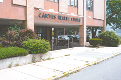 The Carties Health Center, a nursing home facility in Central Falls, was foreclosed last year and is now for sale by a lender. Such a specialty property may have trouble attracting investors, one expert says. The Carties Health Center, a nursing home facility in Central Falls, was foreclosed last year and is now for sale by a lender. Such a specialty property may have trouble attracting investors, one expert says.