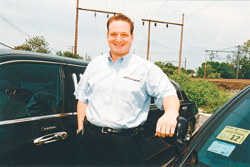 Eric Weiner, of luxury travel firm All Occasion Transportation in Providence, is exploring his legal options after a Massachusetts competitor was doing business under a Web address similar to All Occasion's. Eric Weiner, of luxury travel firm All Occasion Transportation in Providence, is exploring his legal options after a Massachusetts competitor was doing business under a Web address similar to All Occasion's.