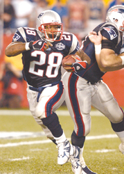 The Patriots offseason acquisition of running back Corey Dillon was one of the team's more shrewd off-the-field moves recently. The Patriots offseason acquisition of running back Corey Dillon was one of the team's more shrewd off-the-field moves recently.