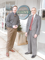<b>Photo by Krzstyna Harber</b>Wilson's of Wickford owners Craig Wilson, far left, and Paul Wilson maintain the longtime family business. <b>Photo by Krzstyna Harber</b><br>Wilson's of Wickford owners Craig Wilson, far left, and Paul Wilson maintain the longtime family business.
