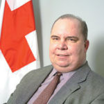 Red Cross chief tackles disaster training, budgeting Photo by Brian McDonaldCuts in funding and competition with worldwide disasters have impacted American Red Cross of Rhode Island, says CEO Daniel S. Samborn.