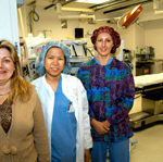 A changing face to Kent nursing Kent Hospital has looked overseas to boost its nursing ranks. From left, local nurse Terri Dulude, Melissa Ancanan, from the Phillipines, and Michelle Brittian, from Australia, stand at one of the operating rooms at Kent Hospital.