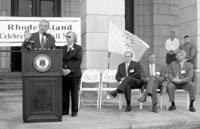 <b>WELL STATE:</b> Gov. Donald Carcieri and first lady Sue Carcieri help lead worksite wellness efforts. <b>WELL STATE:</b> Gov. Donald Carcieri and first lady Sue Carcieri help lead worksite wellness efforts.