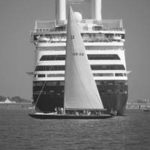 Cruises: Big boats but little impact? TALL SHIPS: Despite the visual impact of cruise lines, the number of visitor's is "not really a large market," according to a local tourism official.