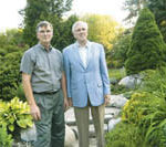Landscape firm stays grounded GREEN PASTURES: Donald S. Leighton. left and Wilfrid L. Gates Jr., owners of Gates, Leighton & Associates.
