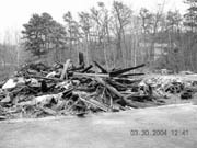 <b>Piles of debris,</b> seen in this March 2004 photo, had contaminated the former Apco Mossberg site in Attleboro. <b>Piles of debris,</b> seen in this March 2004 photo, had contaminated the former Apco Mossberg site in Attleboro.