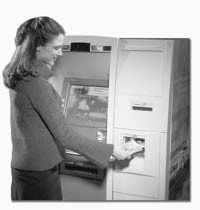 <b>Bank of America</b> is experimenting with ATMs where customers can feed cash and checks directly into the machines. <b>Bank of America</b> is experimenting with ATMs where customers can feed cash and checks directly into the machines.