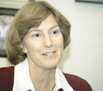Constance Howes is the first woman to lead Women & Infants Hospital.