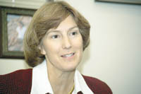 <b>Constance Howes</b> is the first woman to lead Women & Infants Hospital. <b>Constance Howes</b> is the first woman to lead Women & Infants Hospital.