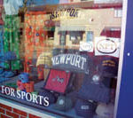 Newport adds hotel rooms, but will tourists follow? PBN photo/Brian McDonald
Newport has succeeded in branding itself in the national tourism market, according to local and national tourism associations. Above, a storefront on Thames Street.