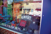 PBN photo/Brian McDonald
<b>Newport</b> has succeeded in branding itself in the national tourism market, according to local and national tourism associations. Above, a storefront on Thames Street. PBN photo/Brian McDonald<br><br>
<b>Newport</b> has succeeded in branding itself in the national tourism market, according to local and national tourism associations. Above, a storefront on Thames Street.