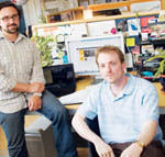 Tellart melds technology, art PBN Staff photo/Stephanie Ewens
Tellart Co-founders Matt Cottam, left, and Nicholas Scappaticci, at their offices in Providence, are both RISD graduates.
