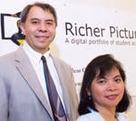 Digital snapshots of student skills PBN Staff photo/Stephanie Ewens
David Niguidula and his wife, Reina Quintero, founded Ideas Consulting Inc. to bring the concept of digital student portfolios to schools across the nation.