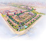 Rendering courtesy GeoNova Development
The Former Ocean State Steel site in East Providence is to be transformed into
a mixed-use complex.

