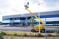 PBN photo/Frank Mullin<b>HEXAGON METROLOGY</b> has almost completed its new North American headquarters in Kiefer Park at Quonset Business Park, but there are no more large lots left in the light-industrial district for other major tenants to move in. PBN photo/Frank Mullin HEXAGON METROLOGY has almost completed its new North American headquarters in Kiefer Park at Quonset Business Park, but there are no more large lots left in the light-industrial district for other major tenants to move in.