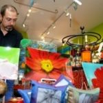 PBN PHOTO/BRIAN MCDONALD
DAVID RIORDAN, co-owner of OOP! on Ives Street and in the Providence Place mall, is expecting holiday sales to be 'gangbusters' this year.