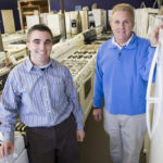 DAVID AND MARK EXTER, of S & W Television & Appliance Co., are taking on the big retail stores like Wal-Mart and Best Buy, not only with their prices, but with the personal touches the big stores can't provide. / 