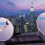 SATELLITE dishes on a rooftop in New York City, where Sirius has its headquarters in Rockefeller Center. / 