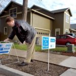 THE RISE last month of the nation's housing supply to 6.6 month's worth of sales sounds like bad news for real estate agents like Mike Heckard, above, of Prudential Realty in Eugene, Ore. But other indicators hint the market may soon improve. / 