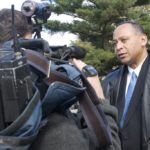 MATTHEW THOMAS, chief sachem of the Narragansett Indian Tribe discusses last year's attempt to gain gambling rights for the tribe. / 