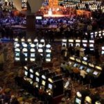 Lincoln Park opens addition,<br> adopts new name MIDDAY VISITORS flock to the new video slot machines at Twin River, today after the opening of the 160,000-square-foot addition. /