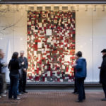 Turning empty windows into artists’ showcases PROVIDENCE Art Windows fills empty storefronts with works such as 'Fragment Land,' a quilt by Mia Capodilupo of Chicago. /