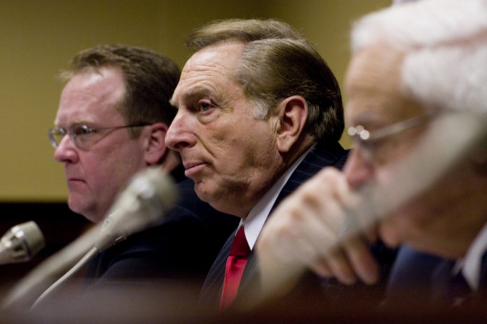 STATE REPRESENTATIVES Peter T. Ginaitt, left, and Joseph Trillo, center, are co-chairing a commission to gauge the impact of the 2003 fire code on local businesses. / STATE REPRESENTATIVES Peter T. Ginaitt, left, and Joseph Trillo, center, are co-chairing a commission to gauge the impact of the 2003 fire code on local businesses. /