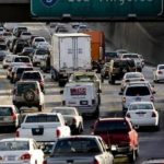 Supreme Court: EPA must consider<BR>
vehicle greenhouse-gas emissions GRIDLOCKED: Traffic comes to a halt in September on Interstate 5 in Sacramento, Calif. The state was one of 12 that joined in suing the EPA over its decision not to regulate vehicle emissions of greenhouse gases. /