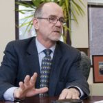 Education chief sees progress,<br> but also much left to do PETER McWALTERS, the state education commissioner, recently testified before Congress on improving No Child Left Behind. /