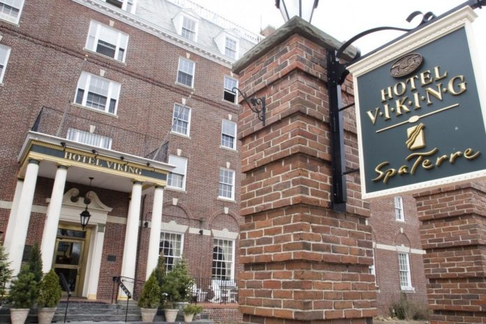 The HOTEL in downtown Newport is undergoing extensive renovations and redesign, mostly to the 80-year-old original Viking Wing. / 