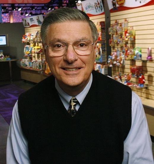 HASBRO CEO Alfred Verrecchia - shown in February at Hasbro's showroom at the International Toy Fair in New York - last year received $8.41 million in salary, stock options and other compensation. / HASBRO CEO Alfred Verrecchia - shown in February at Hasbro's showroom at the International Toy Fair in New York - last year received $8.41 million in salary, stock options and other compensation. /