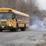 FIGHTING THE FUMES: The General Assembly is considering legislation that would require school buses and other diesel vehicles used in the public sector to be upgraded so they pump pump fewer  pollutants into the air. / 