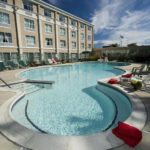 Growth comes slowly<br> to South County hotel scene THE HOLIDAY INN South Kingstown has just undergone a $3 million upgrade that included a new exterior, redecorated rooms and a revamped pool area. /