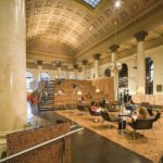 RISD'S Fleet Library, carved out of the former Rhode Island Hospital Trust banking hall, has won an architectural award. / 