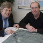 ESS GROUP specializes in environmental and engineering issues in energy projects. Above, senior vice president Christopher Rein, left, and vice president Stephen Wood. / 